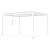 Biała pergola ogrodowa 3m x 4m Velaro