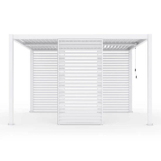 Biała pergola ogrodowa 3m x 4m Velaro