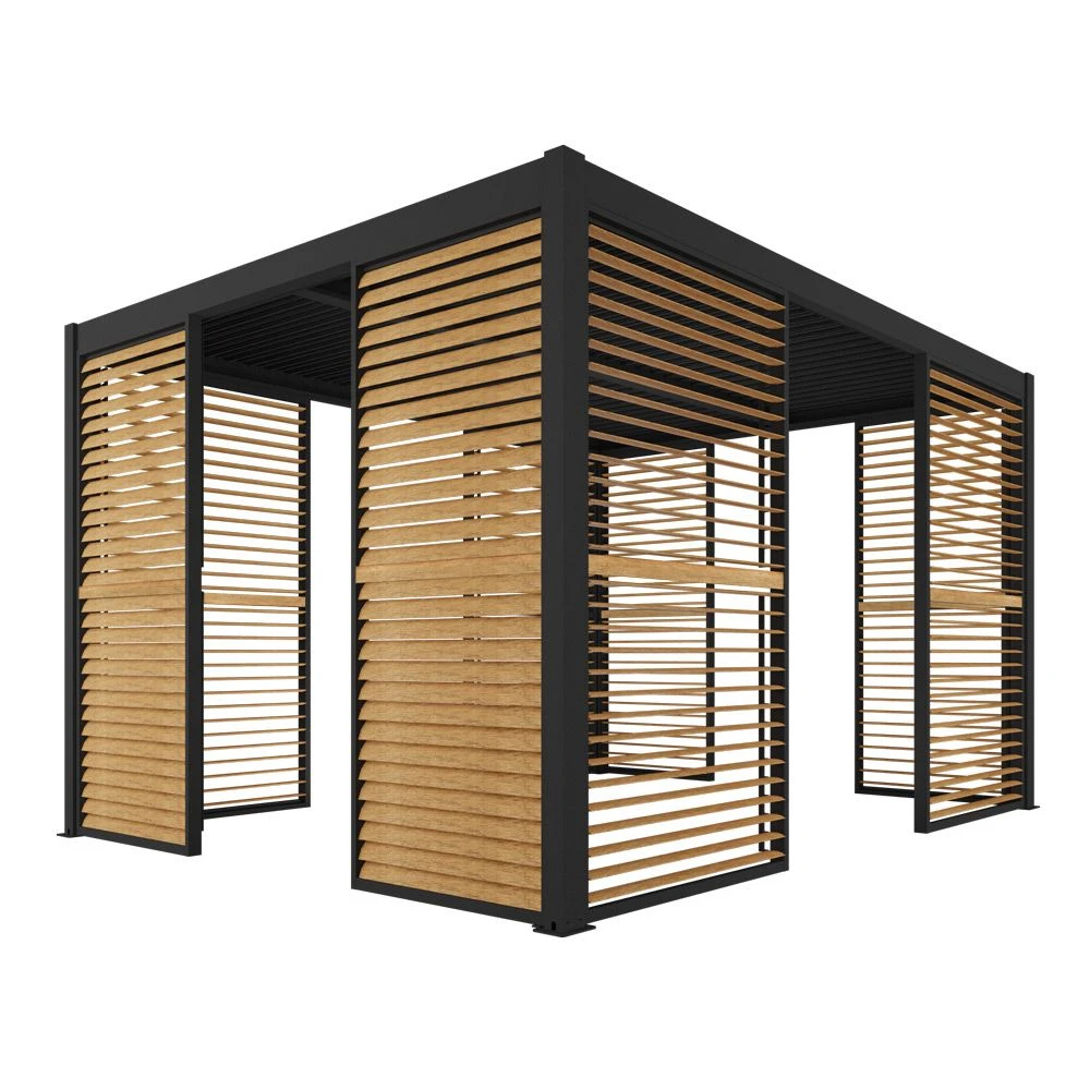 Pergola ogrodowa z regulacją dachu