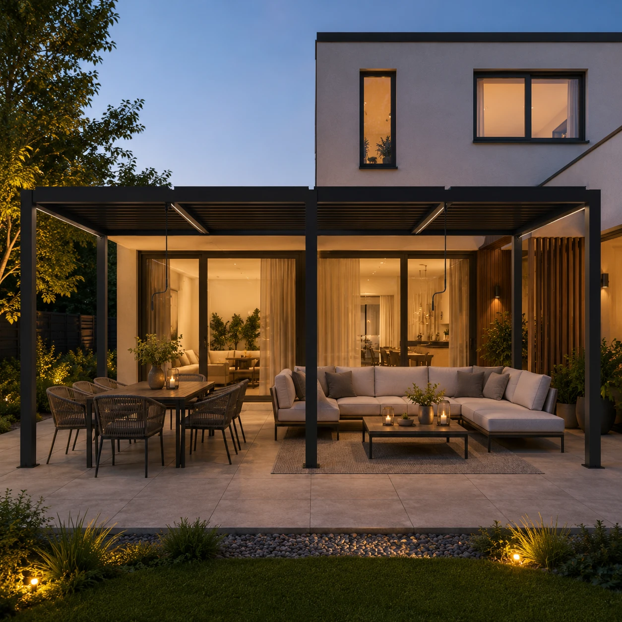 pergola ogrodowa aluminiowa