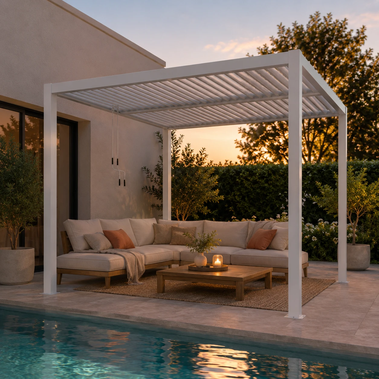 pergola ogrodowa aluminiowa