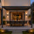 Przyścienna pergola 4 x 3 x 2,5m aluminiowa czarna, manualny dach, oświetlenie LED