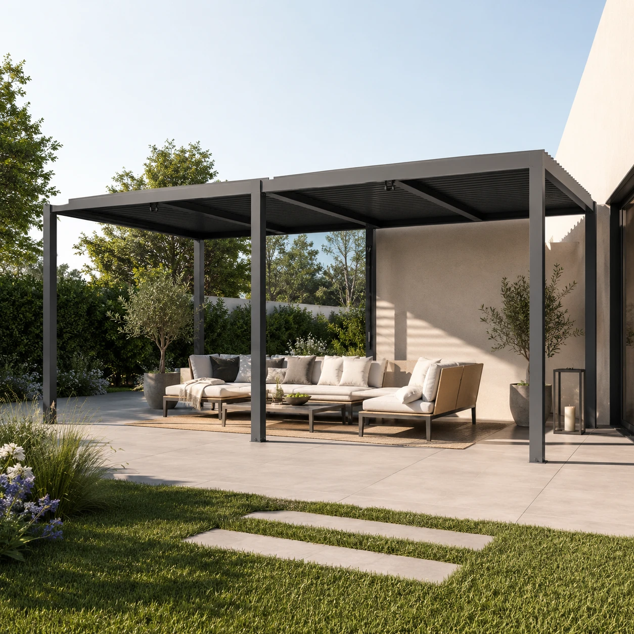 pergola ogrodowa aluminiowa